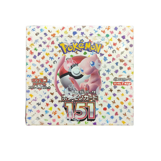 Pokemon 151 Japanese Booster Box Sealed with shrink